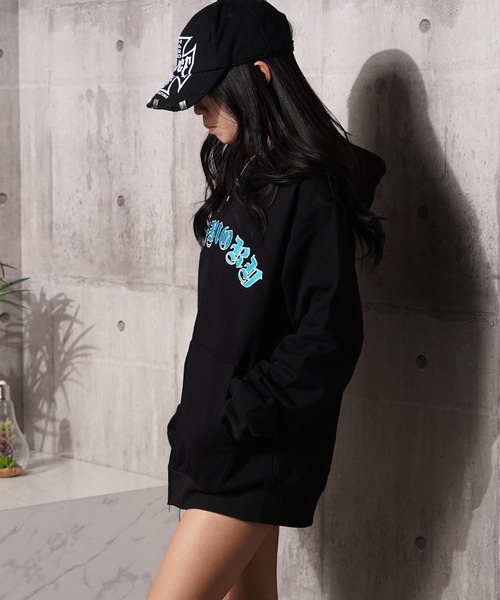 #MEMORY（メモリー）の「【MEMORY】ヘビーウェイト オールドイングリッシュ ダブルZIPパーカー / Old English Double-Zip Hoodie（パーカー・メンズ・ブラック系1/ブラック系2・S/M/L）」の10枚目の写真