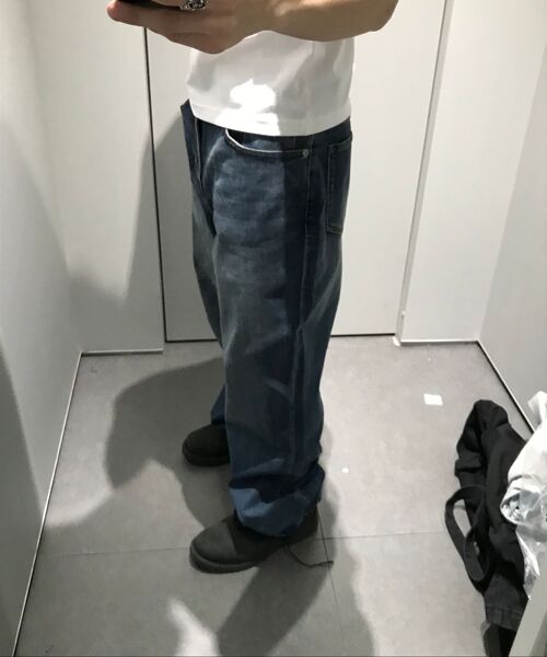 MUSINSA STANDARD（ムシンサスタンダード）の「[クールタンダード] ワイドデニムパンツ [ミディアムインディゴ]（デニムパンツ・メンズ・その他・30/26/27/28/29/31/32/33/34/36/38/40/42）」の11枚目の写真