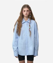 SALT AND CHOCOLATE（ソルトアンドチョコレート）の「SAC Logo Basic Shirt Sky Blue 4W2237301（シャツ/ブラウス）」