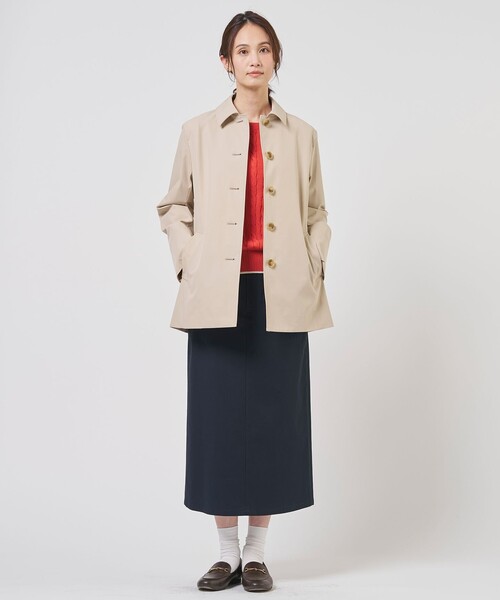 J.PRESS(ジェイプレス)の「チノストレッチ ナロー スカート(スカート・レディース・ベージュ系/ネイビー系・T17/T15/T13)」の20枚目の写真