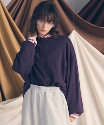 MAISON SPECIAL（メゾンスペシャル）の「《UNISEX》Premium Wool Prime-Over Crew Neck Sweat/プレミアムウールプライムオーバークルーネックスウェット【MAISON SPECIAL/メゾンスペシャル】（スウェット・レディース）」