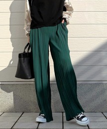 Q | 細プリーツパンツ(その他パンツ)