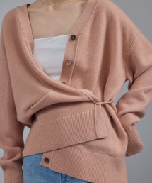 Starry sky Knit スパンコールVネックカーディガン