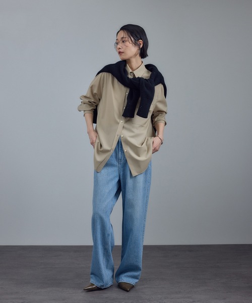 Starry sky Knit スパンコールVネックカーディガン（カーディガン