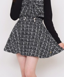 PINKHUNT | PINKHUNT ピンクハント ツイードフレアスカート 1156K(トップス別売)(スカート)