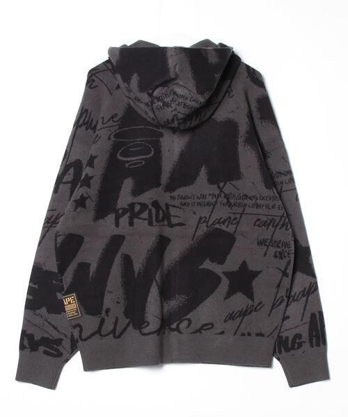 AAPE ZIP UP KNIT HOODIE（ニット/セーター）｜AAPE BY A BATHING APE