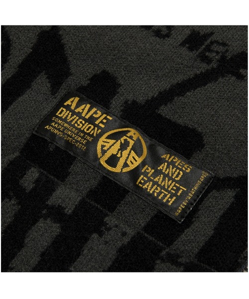 AAPE BY A BATHING APE（エーエイプバイアベイシングエイプ）の「AAPE ZIP UP KNIT HOODIE（ニット/セーター・メンズ・ベージュ系その他5/グレー系その他2・LARGE/SMALL/X-LARGE/MEDIUM）」の5枚目の写真