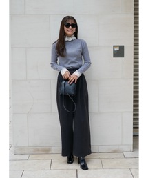 BeBeoD（べベッド）の「センタープレスタックワイドパンツ（その他パンツ）」