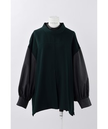 ENFOLD | PEツイル オフネックレイヤードプルオーバー(Tシャツ/カットソー)