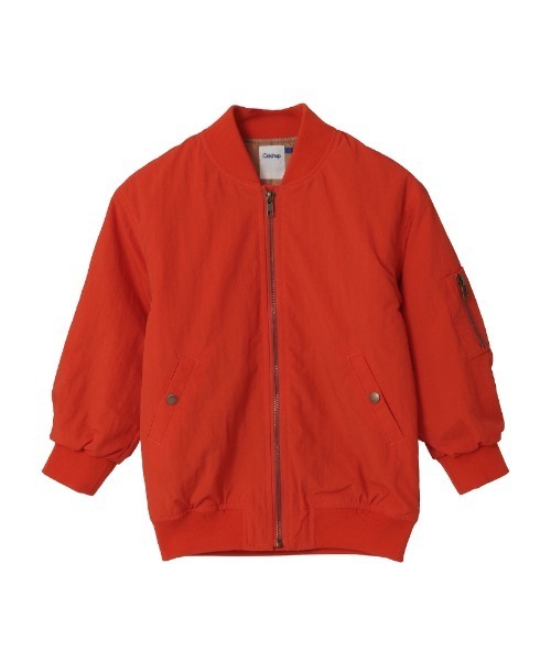 Catchup（ケチャップ）の「【2025AW】MA-1（ブルゾン・キッズ・カーキ/オレンジ/ブルー・100㎝/110㎝/120㎝/130㎝/140㎝/150cm）」の15枚目の写真