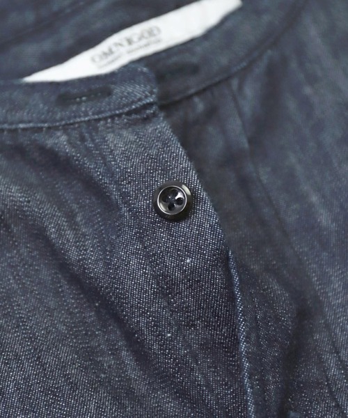 OMNIGOD（オムニゴッド）の「[OMNIGOD womens / オムニゴッド] ナチュラルライトオンスデニム ワイドスタンドカラーシャツ（シャツ/ブラウス・レディース・ワンウォッシュ・FREE）」の15枚目の写真