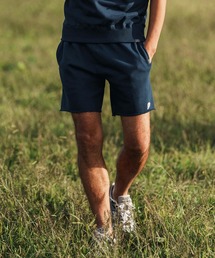 1minute 1second（ワンミニットワンセカンド）の「mp14370-heavy weight cut off shorts with heart patch カットオフショートパンツ(1M26H300)（その他パンツ）」