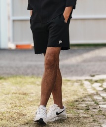 1minute 1second（ワンミニットワンセカンド）の「mp14370-heavy weight cut off shorts with heart patch カットオフショートパンツ(1M26H300)（その他パンツ）」