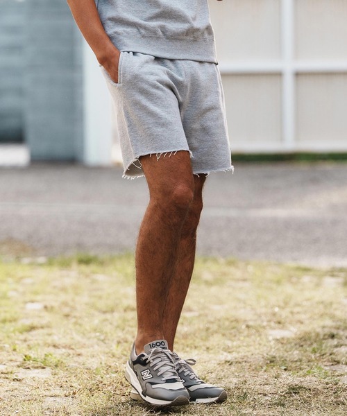 1minute 1second(ワンミニットワンセカンド)の「mp14370-heavy weight cut off shorts with heart patch カットオフショートパンツ(1M26H300)(その他パンツ・メンズ・ブラック/トップグレー/ネイビー・S/M/L/XL)」の11枚目の写真