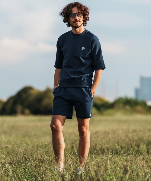 1minute 1second(ワンミニットワンセカンド)の「mp14370-heavy weight cut off shorts with heart patch カットオフショートパンツ(1M26H300)(その他パンツ・メンズ・ブラック/トップグレー/ネイビー・S/M/L/XL)」の19枚目の写真