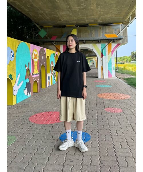MONSTER REPUBLIC(モンスターリパブリック)の「ムーブメントフラワーミッドナイトブルーティーシャツブラック(Tシャツ/カットソー・レディース・その他・X-LARGE/LARGE/MEDIUM/SMALL)」の10枚目の写真