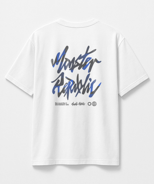 MONSTER REPUBLIC(モンスターリパブリック)の「ミストロゴブルーTシャツホワイト_8111(Tシャツ/カットソー・レディース・その他・MEDIUM/LARGE/X-LARGE/SMALL)」の6枚目の写真
