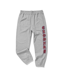 EXTRAORDINARY（エクストラオーディナリー）の「BLACKLETTER II SWEAT PANTS M/GREY（スウェットパンツ）」