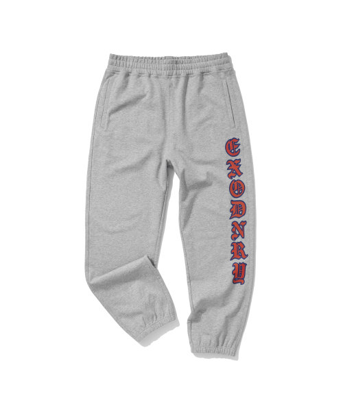 BLACKLETTER II SWEAT PANTS M/GREY