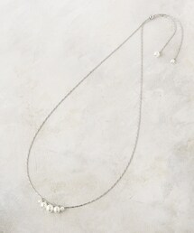 OPAQUE.CLIP | 2WAYフェイクパールスライドネックレス(ネックレス)