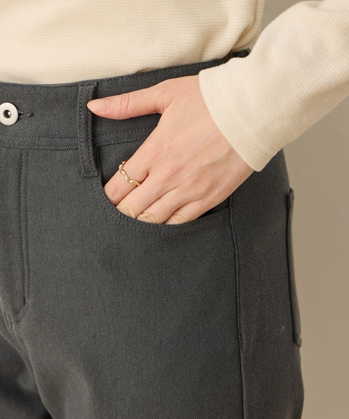 DECOY SINCE 1981(デコイシンスイチキュウハチイチ)の「裏起毛ストレッチパンツ【ウエストゴム】(その他パンツ・レディース・グレー/チャコールグレー・64/67/70/80/76)」の13枚目の写真