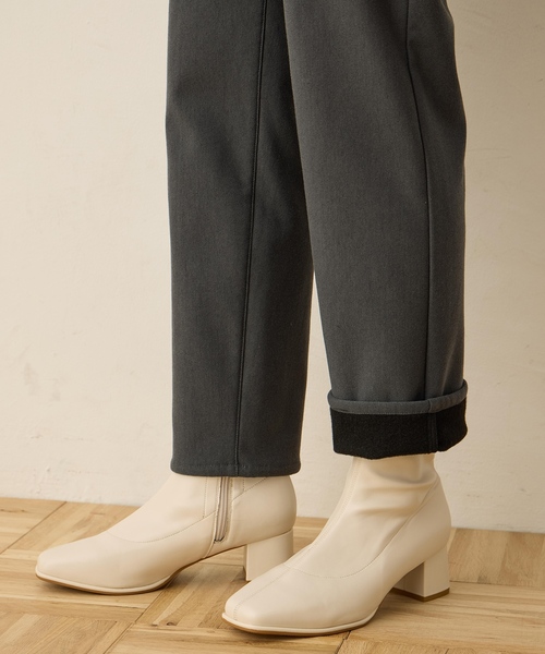 DECOY SINCE 1981(デコイシンスイチキュウハチイチ)の「裏起毛ストレッチパンツ【ウエストゴム】(その他パンツ・レディース・グレー/チャコールグレー・64/67/70/80/76)」の15枚目の写真