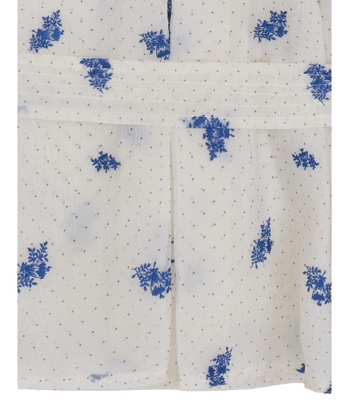 Ameri(アメリ)の「DOT FLOWER VEIL TRENCH(トレンチコート・レディース・ホワイト/ブラウン・SMALL/MEDIUM)」の17枚目の写真