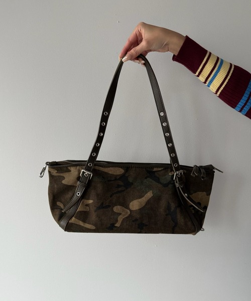 SANSeLF(サンセルフ)の「【SANSeLF】 カモフラ柄ショルダーバッグ saa25a214(ハンドバッグ・レディース・カモフラージュ・FREE)」の6枚目の写真