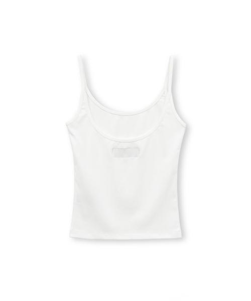 BROWNYARD(ブラウンヤード)の「Wバックオープンスリーブレス、ホワイト(Tシャツ/カットソー・レディース・その他・1/2)」の2枚目の写真