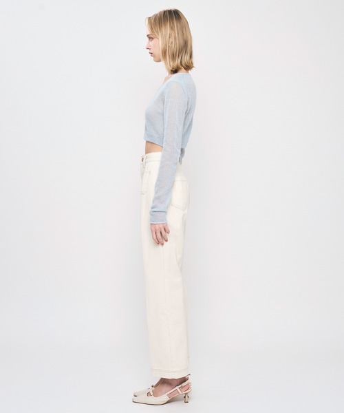 DEICY(デイシー)の「パッチポケットデニムパンツ(デニムパンツ・レディース・インディゴブルー/ブルー・0)」の5枚目の写真