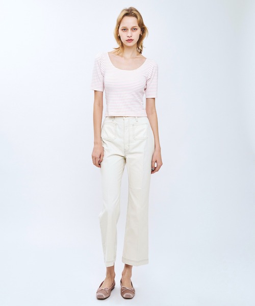 DEICY(デイシー)の「パッチポケットデニムパンツ(デニムパンツ・レディース・インディゴブルー/ブルー・0)」の12枚目の写真