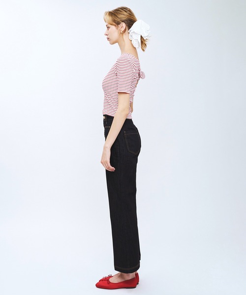 DEICY(デイシー)の「パッチポケットデニムパンツ(デニムパンツ・レディース・インディゴブルー/ブルー・0)」の19枚目の写真