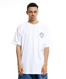 LAB CRL パクサークルロゴ半袖Tシャツホワイト