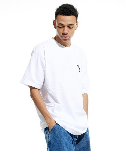 CREAM SODA LAB(クリームソーダラボ)の「LAB CRL パクサークルロゴ半袖Tシャツホワイト(Tシャツ/カットソー・メンズ・その他・LARGE/MEDIUM/X-LARGE/XX-LARGE)」の5枚目の写真
