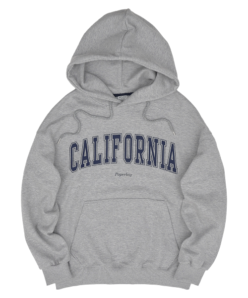 PAPERBOY(ペーパーボーイ)の「カリフォルニアフードパーカー-メランジ(パーカー・レディース・その他・SMALL/MEDIUM/LARGE/X-LARGE)」の1枚目の写真