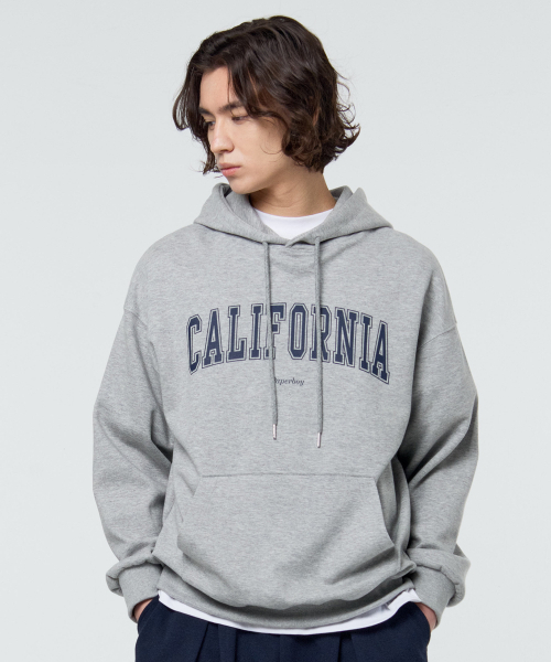 PAPERBOY(ペーパーボーイ)の「カリフォルニアフードパーカー-メランジ(パーカー・レディース・その他・SMALL/MEDIUM/LARGE/X-LARGE)」の4枚目の写真