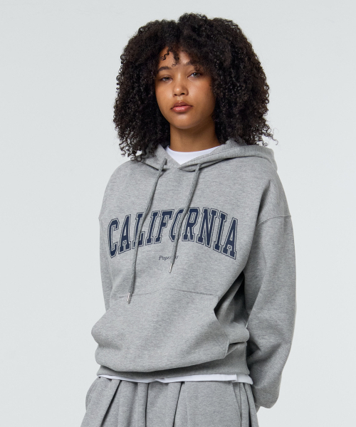 PAPERBOY(ペーパーボーイ)の「カリフォルニアフードパーカー-メランジ(パーカー・レディース・その他・SMALL/MEDIUM/LARGE/X-LARGE)」の5枚目の写真