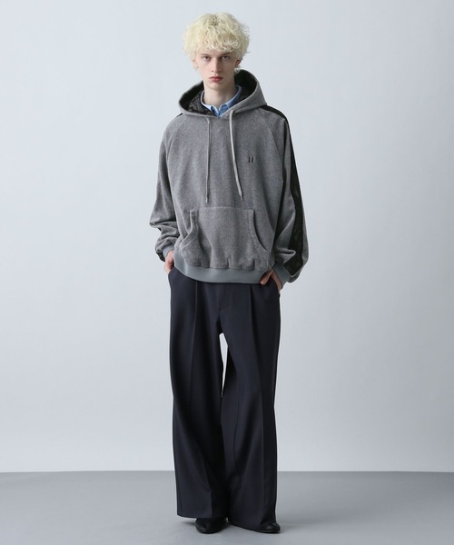 HARE(ハレ)の「レースキリカエキモウパーカー(HARE)(パーカー・メンズ・ブラック・FREE)」の5枚目の写真