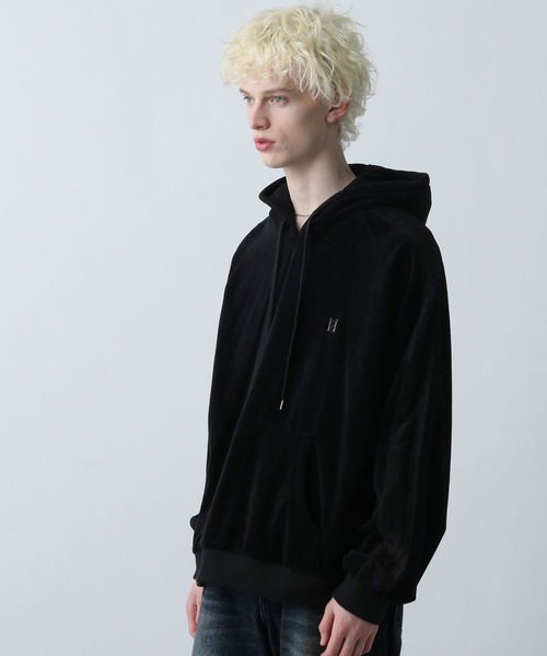 HARE(ハレ)の「レースキリカエキモウパーカー(HARE)(パーカー・メンズ・ブラック・FREE)」の10枚目の写真