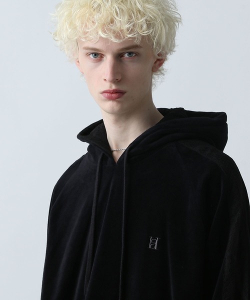 HARE(ハレ)の「レースキリカエキモウパーカー(HARE)(パーカー・メンズ・ブラック・FREE)」の11枚目の写真