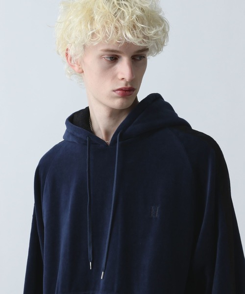 HARE(ハレ)の「レースキリカエキモウパーカー(HARE)(パーカー・メンズ・ブラック・FREE)」の15枚目の写真