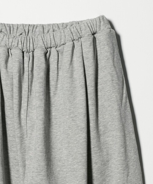 6（ロク）の「＜6(ROKU)＞コットンウラケ ギャザーパンツ GRAY（スウェットパンツ・レディース・グレー系・38/36）」の3枚目の写真