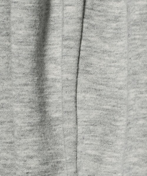 6（ロク）の「＜6(ROKU)＞コットンウラケ ギャザーパンツ GRAY（スウェットパンツ・レディース・グレー系・38/36）」の7枚目の写真