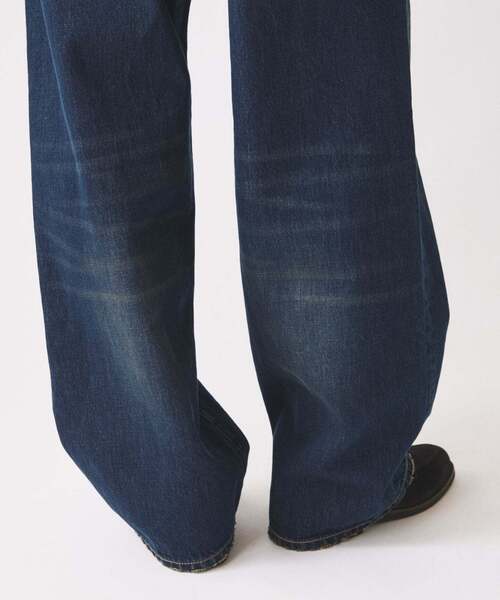 JOURNAL STANDARD relume(ジャーナルスタンダード レリューム)の「スモーキーデニム ワイドパンツ(デニムパンツ・メンズ・ブラック系その他/クリアブルー/コバルトブルー・MEDIUM/LARGE)」の22枚目の写真