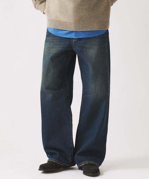 スモーキーデニム ワイドパンツ（デニムパンツ）｜JOURNAL STANDARD
