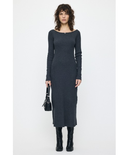 セール】BACK OPEN ロングドレス(ワンピース)|MOUSSY セール】BACK OPEN ロングドレス(ワンピース)|MOUSSY
