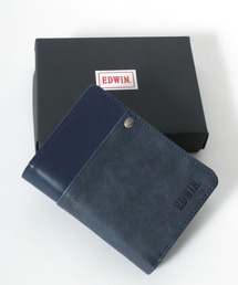 EDWIN（エドウィン）の「EDWIN/エドウィン 深札入れ 二つ折り財布 レザーウォレット 箱付き（財布）」