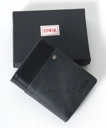 EDWIN（エドウィン）の「EDWIN/エドウィン 深札入れ 二つ折り財布 レザーウォレット 箱付き（財布）」