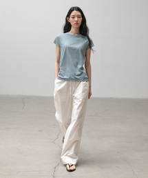 w. Drawstring Easy Pants (Off White)