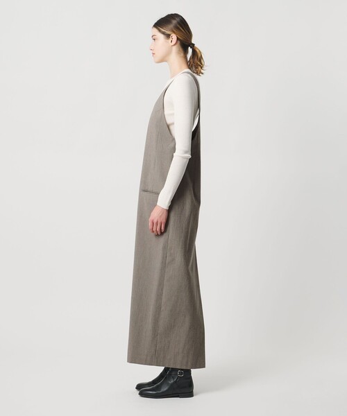 LOEFF(ロエフ)の「<LOEFF> キャンバス ジャンパースカート(ワンピース・レディース・モカ/ダークグレー・1/0)」の21枚目の写真